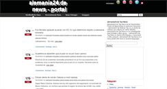 Desktop Screenshot of news.alemania24.de