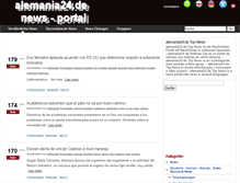 Tablet Screenshot of news.alemania24.de